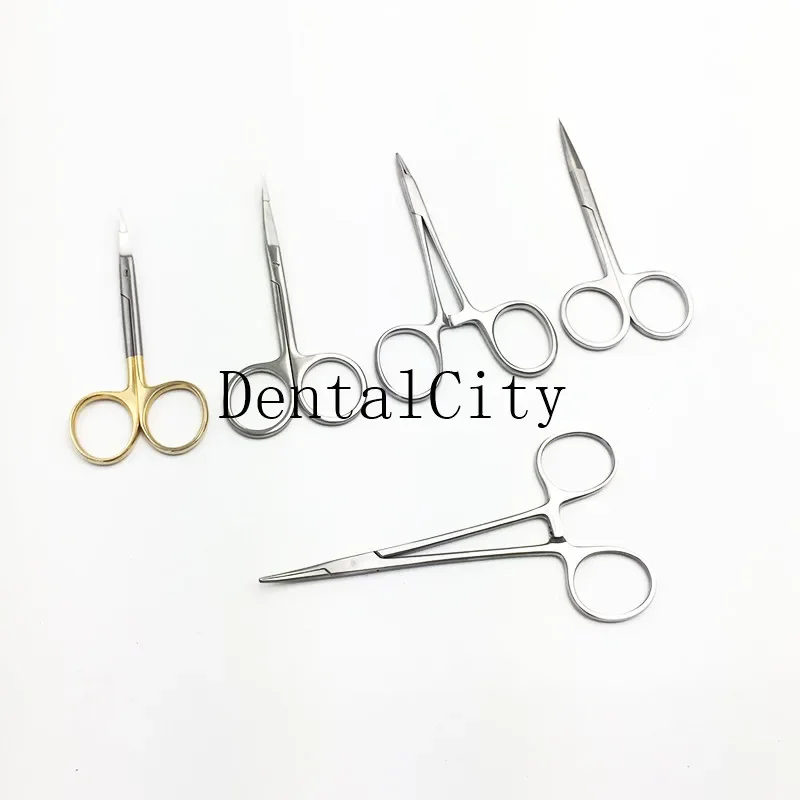 Zestaw chirurgiczny okulistyczny ze stali nierdzewnej, instrumenty kosmetyczne i plastyczne do oczu, zestaw narzędzi do powiek.