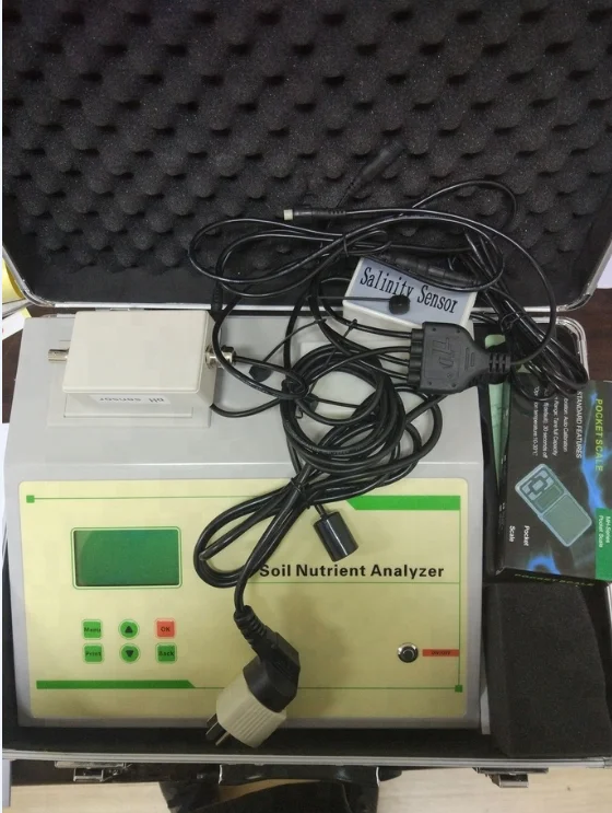 soil nutrient detector (pH,NPK,salinity,ect.)