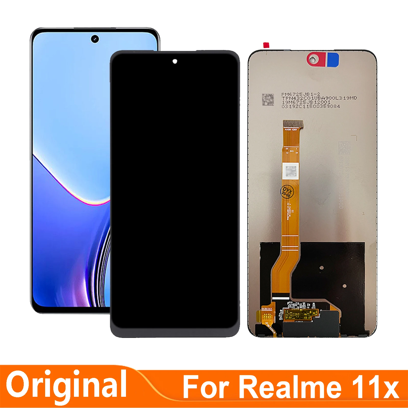 For Oppo Realme 11x RMX3785 LCD Display Touch Screen Digitizer Assembly