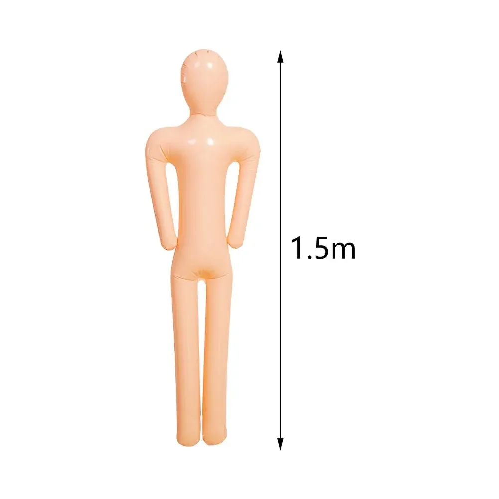 1PC Full Size Inflatable Body Mannequin PVC Inflatable Mannequin Cosplay 4.9ft Halloween Costume Prop Inflatable Decoration