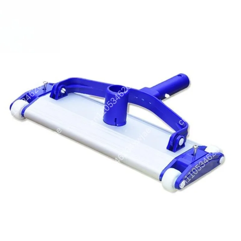Heavy Duty Aluminum Pool Vacuum Head with Brush Underwater Manual Cleaner for Inground Swimming Pool