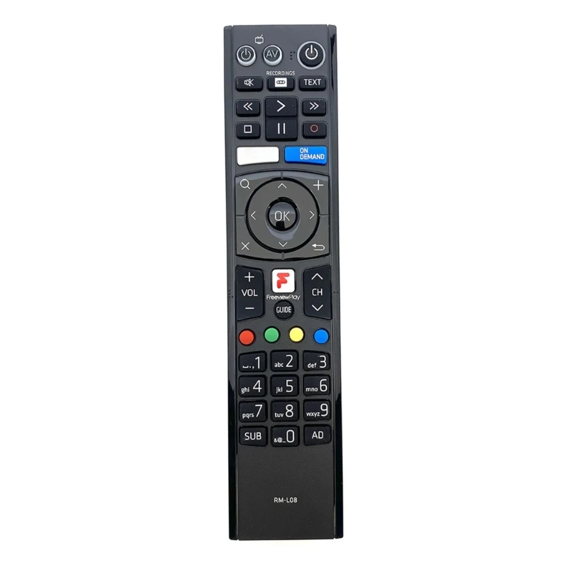 RM-L08 HDTV Replacement Remote Control for Freeview Play FVP5000 FVP-4000T FVP5000T FVP-5000T FVP-5000 FVP4000T