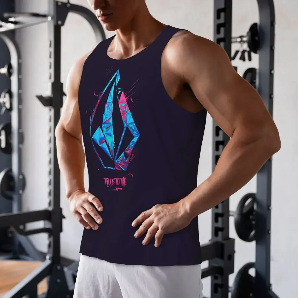 Best seller Men's Fitness Tank Top Fashion Gym T-shirt Hawaiian Beach Surf Sleeveless Vest Summer Casual Run Fitness Man Vest