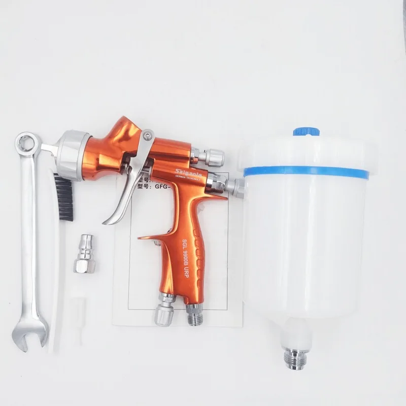 Imagem -06 - Saigaole Acabamento Automóvel Pistola 9900b Alta Atomização Tinta Chapa Metálica Waterborne Verniz Pintura Pneumática Pistola