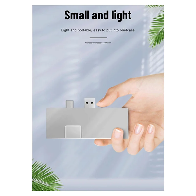 USB3.1 USB-C Hub Docking Station Gen1 4K -Compatibele SD/TF-kaartlezer RJ45 6In1 Converter voor Microsoft Surface