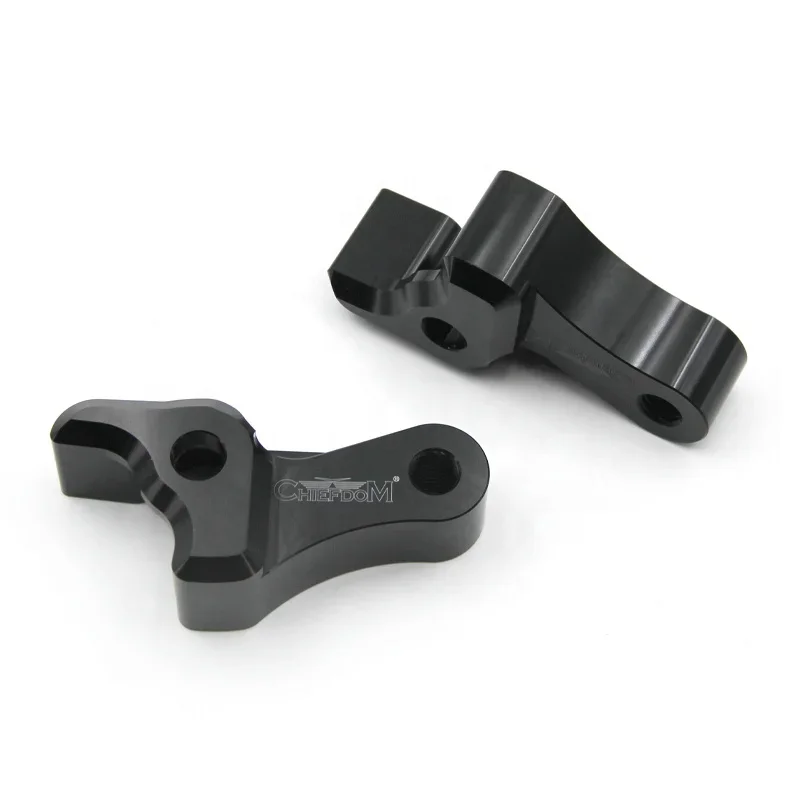 HD 09-أحدث عالية القوة 1 بوصة مجموعات الخفض الخلفي طول المخزون الصدمات 1 قطرة دراجة نارية أجزاء تعليق #5