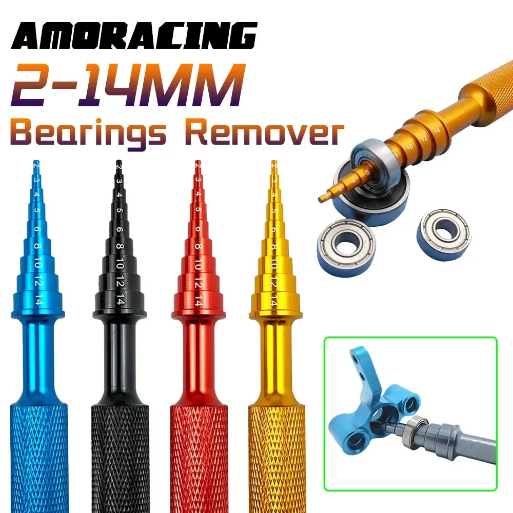 RC Car Bearings Remover Disassemblers Tools Repair Tools Puller Bearing Remove Installers Hand Tool Set For 2-14mm