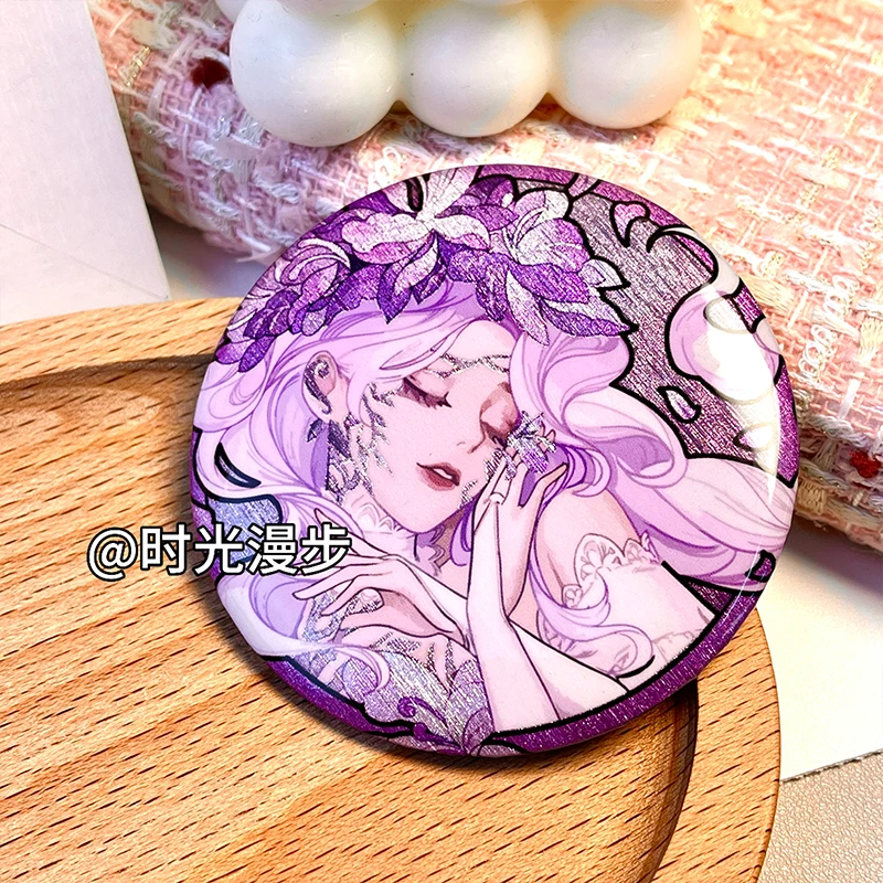 Insigne de Cosplay du Dessin Animé Grace Naiad, Décoration en Romarin, Pendentif Ambitus