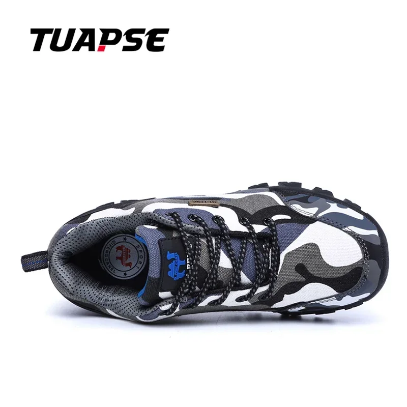 TUAPSE Outdoor Hiking Shoes Unisex Men And Women Climbing Hiking Sport Shoes Breathable Lovers Comfort Camouflag Sports Shoes