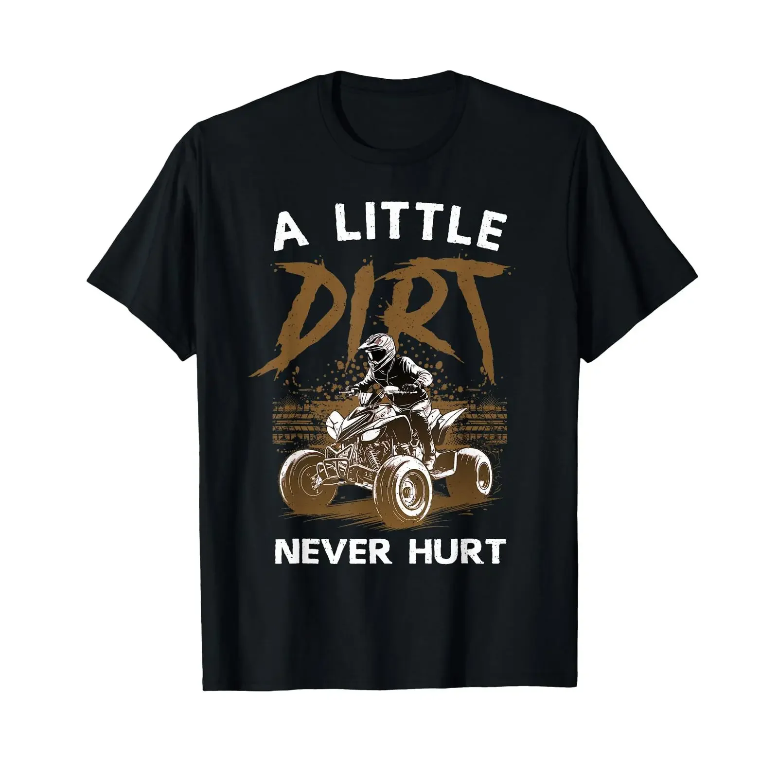 Cool ATV Design for Kids Quad 4 Wheeler Riding T Shirt vintage Washed graphic designer clothes streetwear Breathable Stretched