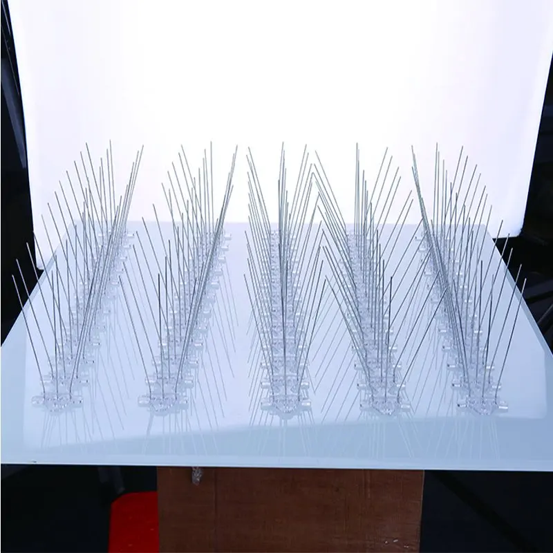 3 Thorns 50cm Bird Repeller Stainless Steel Pigeon Repellent Nails Anti-Bird Anti-Dove Spikes Pest Control Orchard Bird Catcher