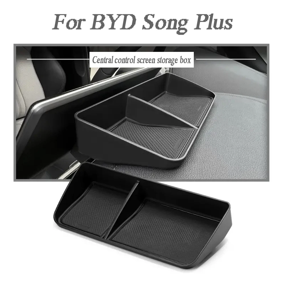 

Car central control screen storage box For BYD Song Plus 2020 2021 2022 2023 2024 Interior modification accessories