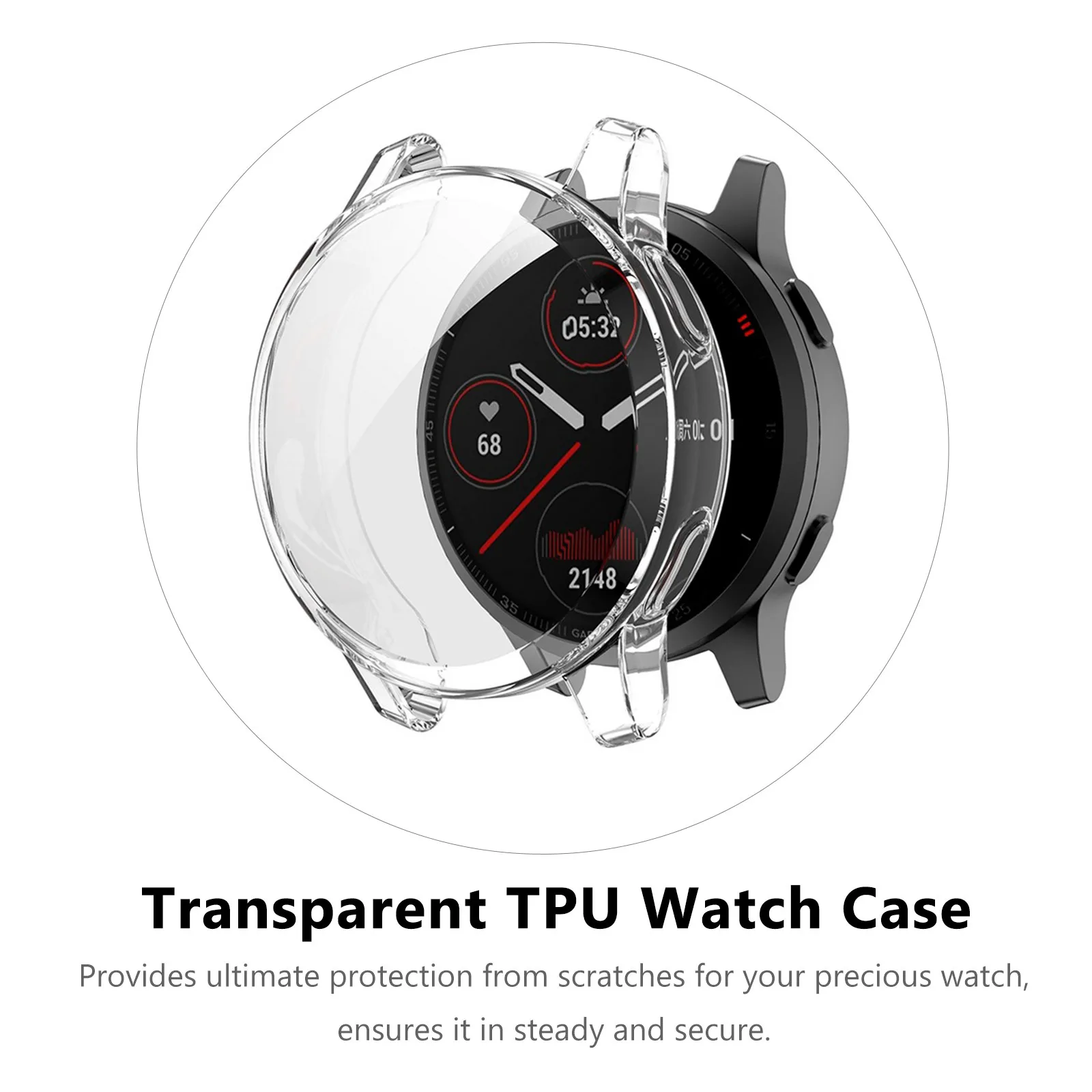 High End Tpu Smartwatch Protection Shell Screen Case for 2S Ultra Protective Dust Dirt Scratch Proof Comfortable Wear