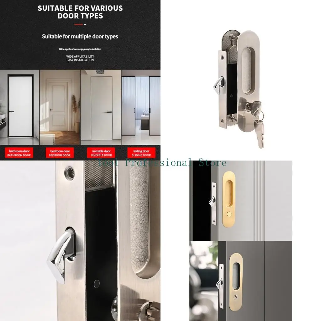 

57qf Тяжелый тип скрытый дверной замок цинк сплавов сплав