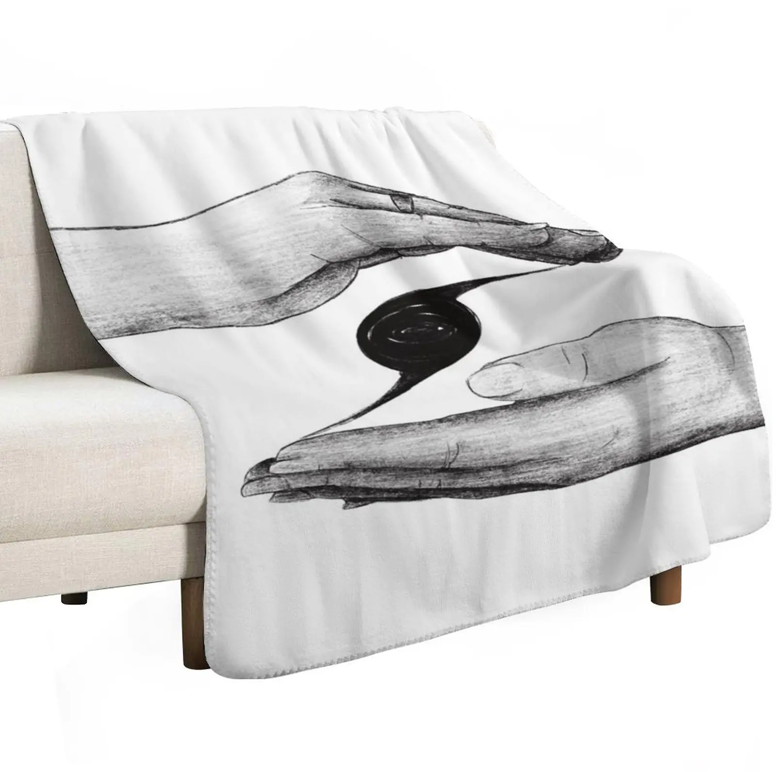 Human Connection Throw Blanket Giant Sofa Hair Soft Plaid wednesday Plaid on the sofa valentine gift ideas Blankets