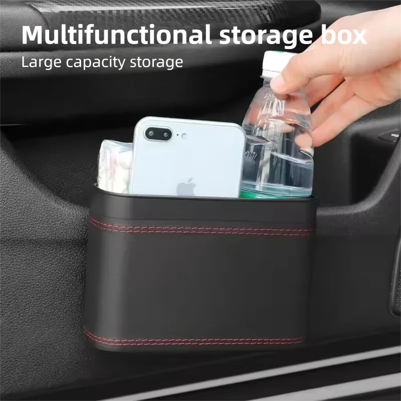 Small Portable Car Trash Can W - Waterproof Car Trash Can With Lid recension och pris