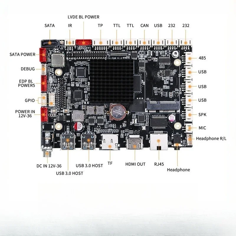 RK3568/3588/3288/3399 industrial all-in-one machine express cabinet Android motherboard
