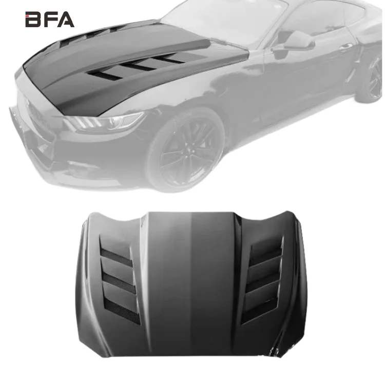 

For Old New Ford Mustang Upgraded Carbon Fiber Hood