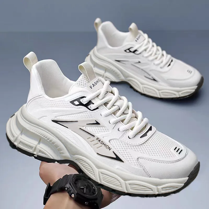 Free Shipping Men Casual Shoes Comfortable Versatile Knitted Sports Sneakers New Fashionable Trendy Breathable Lightweight