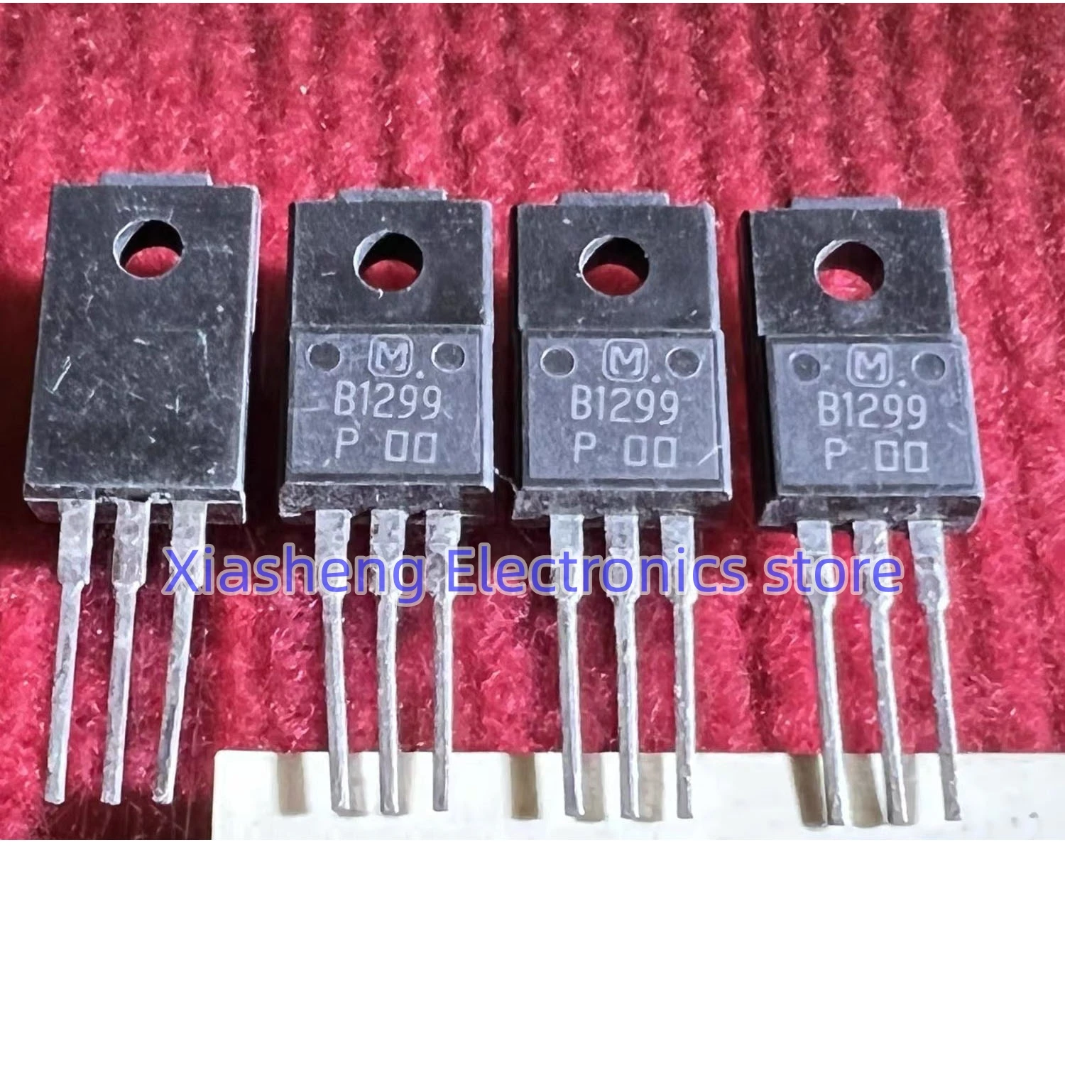 New Original 10Pcs 2SB1299 B1299 TO-220F Silicon Power Transistor In Stock Electronic Components Good Quality