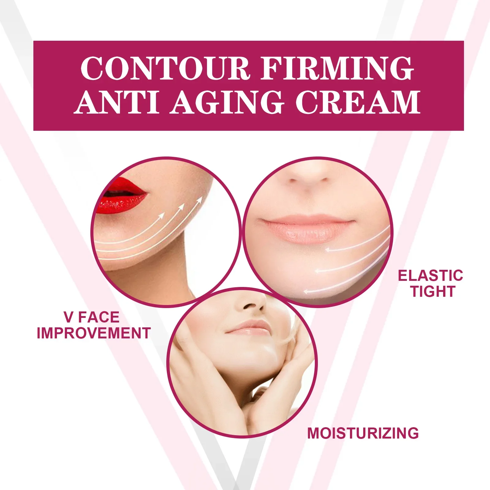 V Face Firming Cream Firming Lift Face Contour Big Face Double Chin Jaw Bone Anti-aging Cream