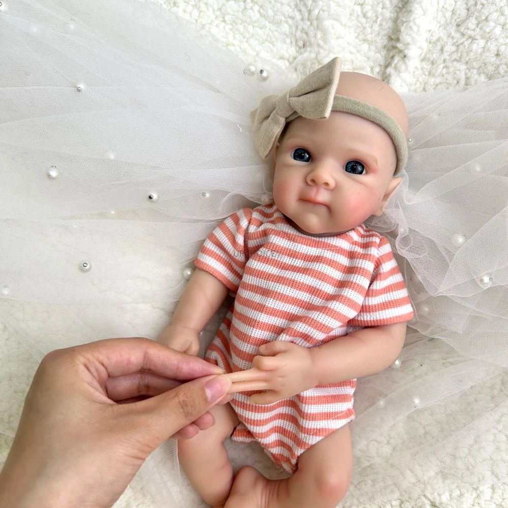 12Inch 30cm 베티 부드러운 터치 현실적인 실리콘 재태어난 인형 3D는 아이들 장난감을 위한 귀여운 세척 가능한 신생아 Bebe를 그렸습니다