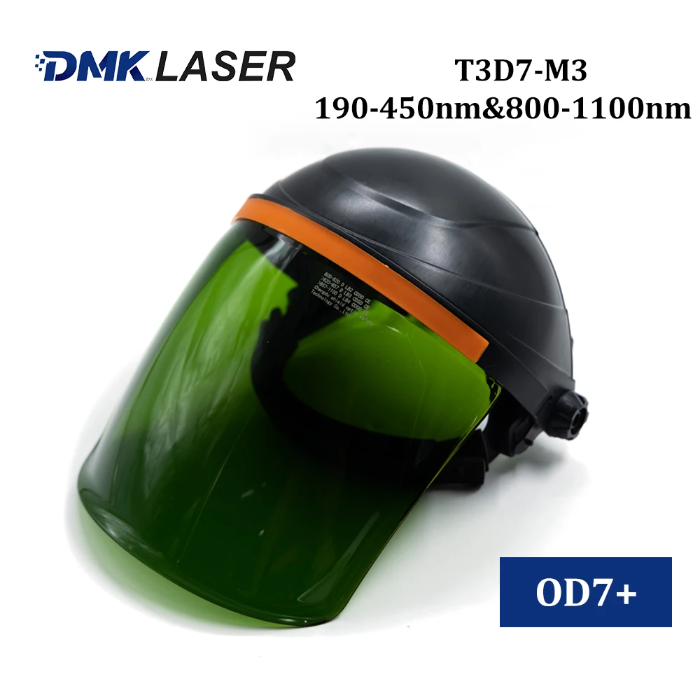 DMK Laser Welding Mask Protection grade OD7+ helmet for laser cutting welding cleaning