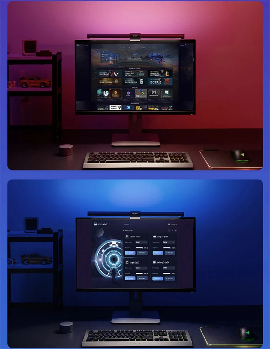 YEELIGHT Screen Light Bar Pro Eyes Protection Reading Smart PC Computer Lamp Display Hanging Light APP Control by mi Home