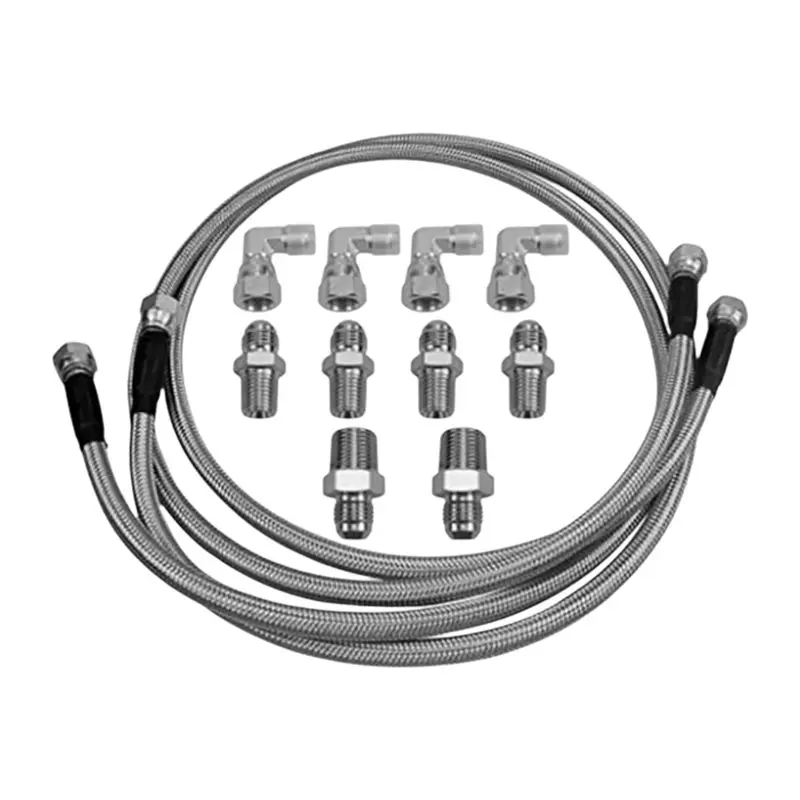 1Set Transmission Cooler Hose TH350 700R4 TH400 For