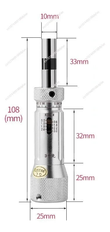 

Torque screwdriver, torque manual screwdriver, digital batch idling slip torque screwdriver