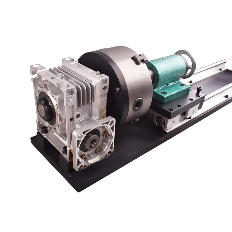 Rotation Axis 4th Axis Rotary Table 3-jaw Chuck Turntable Cnc Rotary 4 Axis for CNC Router Woodworking Engraving