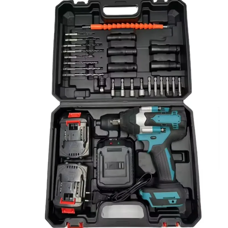 

Industrial Heavy Duty Brushless Motor Lithium Ion Battery Powered Torque Wrench and Electric Screwdriver Impact Wrench