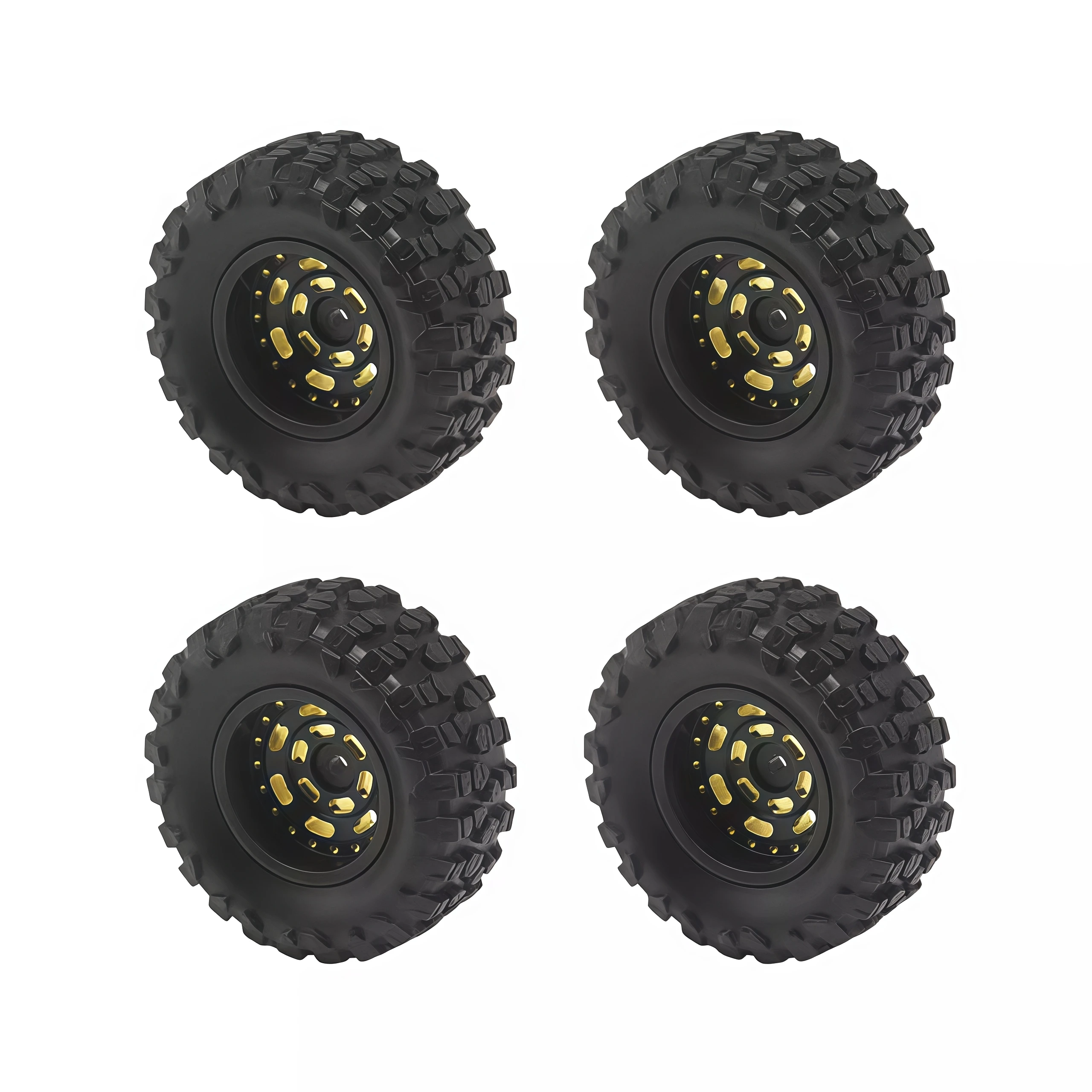 

Wheels Hub and Tires Set (4pcs) for Axial SCX30 Bronco/Wrangler Scale RC Car Option Parts