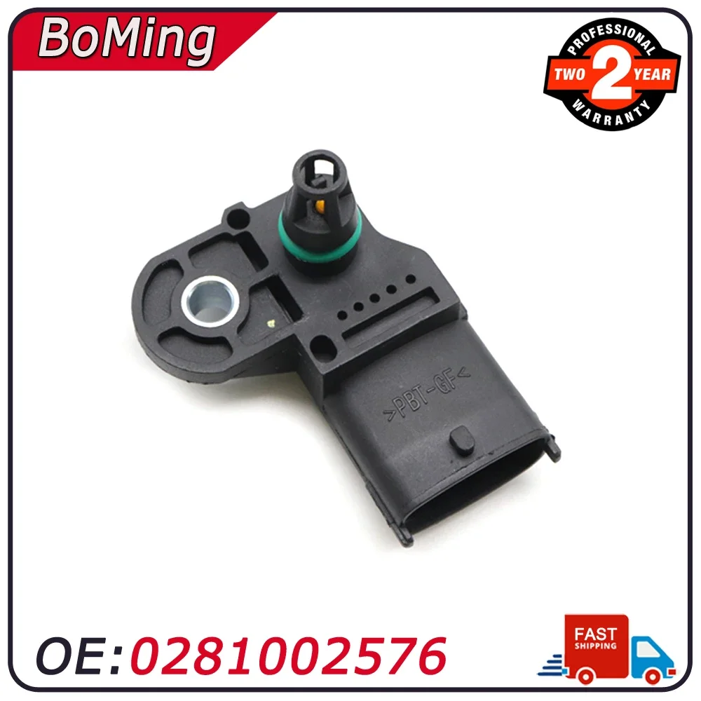 Car Intake Air Turbo Manifold Absolute Boost Pressure MAP Sensor 0281002576 0281002743 For RENAULT Magnum Midlum Premium