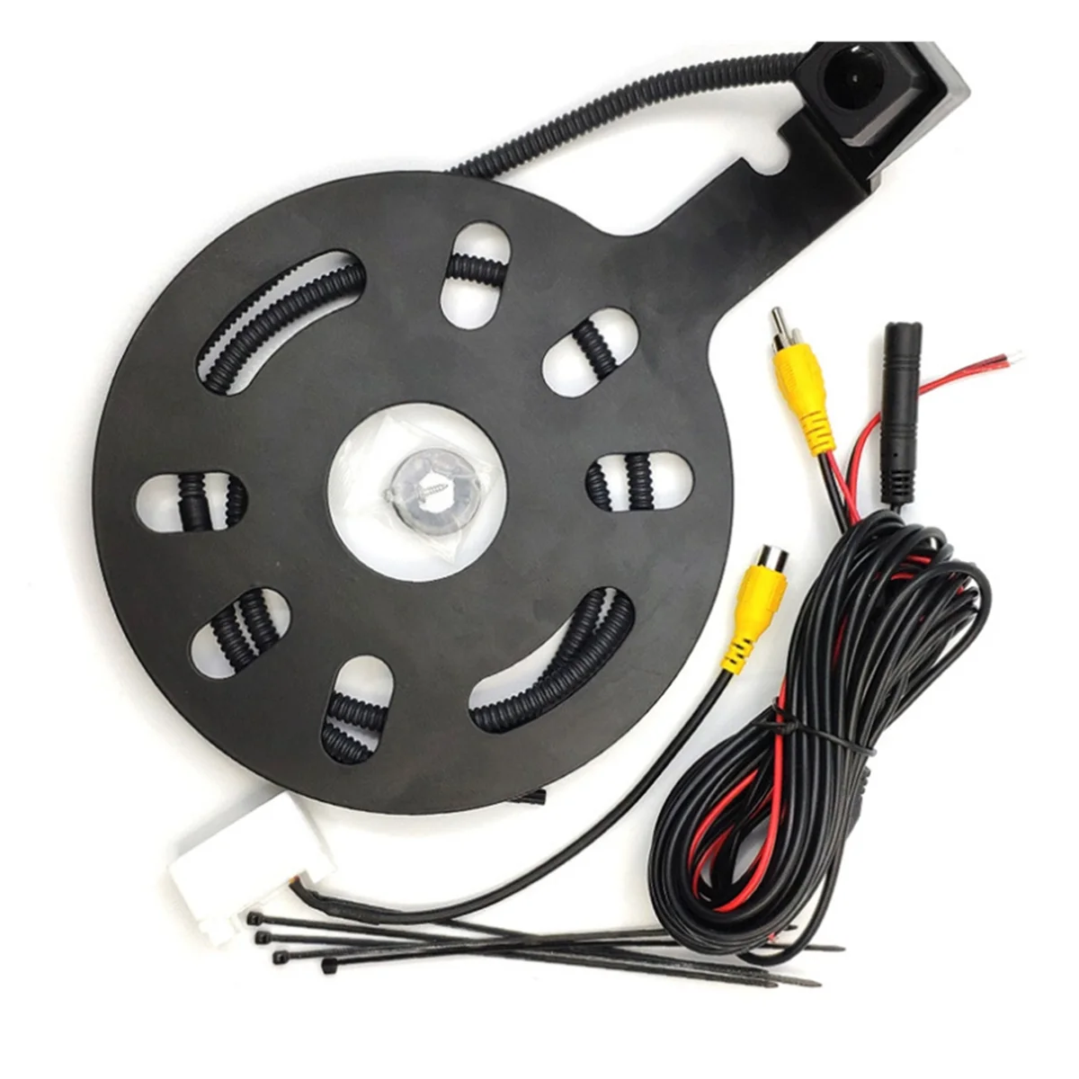 # Braket Kamera Mundur 66S, Kamera Mundur Cadangan Tahan Air Definisi Tinggi untuk Jeep Wrangler, Hitam