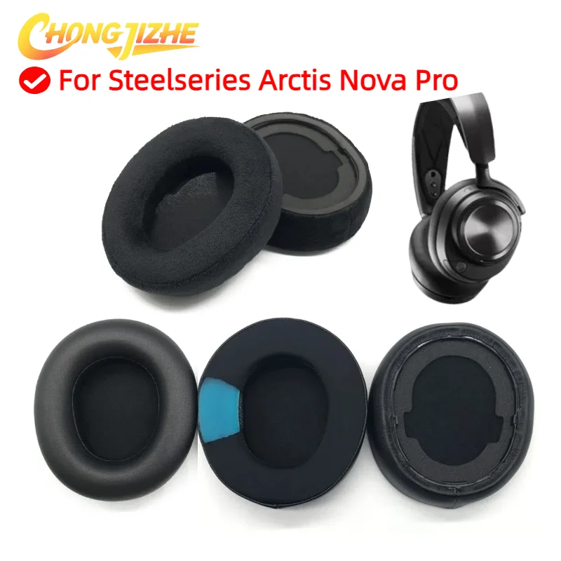 

Replacement Ice Gel Ear Pads Cushion For Steelseries Arctis Nova Pro Headphone Earpads Soft Leather Foam Sponge Earmuffs