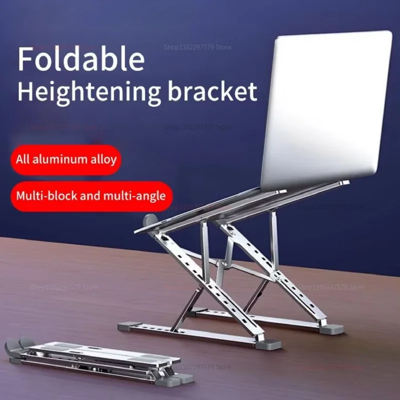 Laptop Stand For Macbook Folding Adjustable Aluminum Computer Pc Tablet Stand Notebook Tablelaptop Holder Heat Dissipation