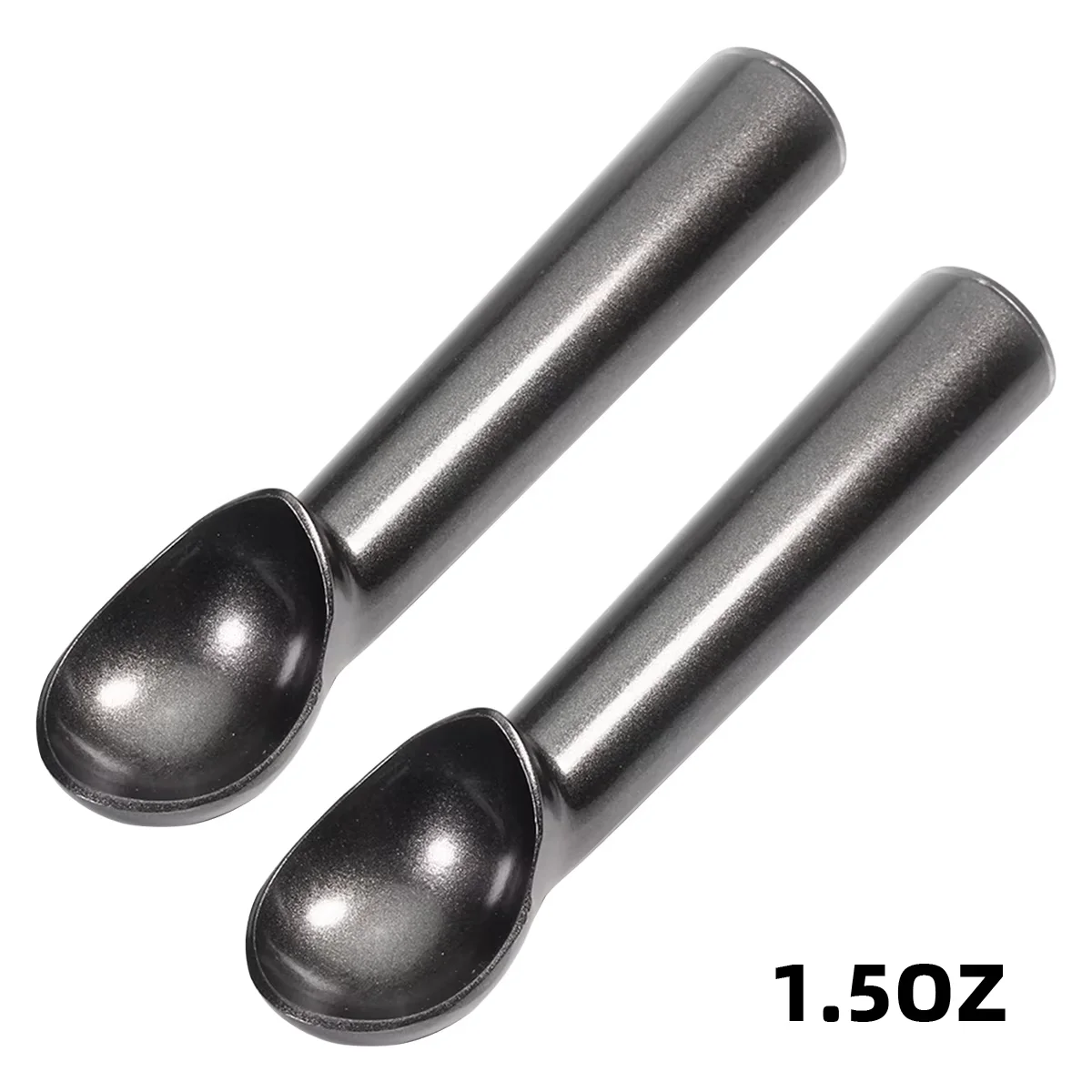 Eisportionierer, 1,5/2 Unzen Antihaft-Eisportionierer aus Aluminium, Einteiliges Design, Robust und Langlebig, Leicht zu Reinigen