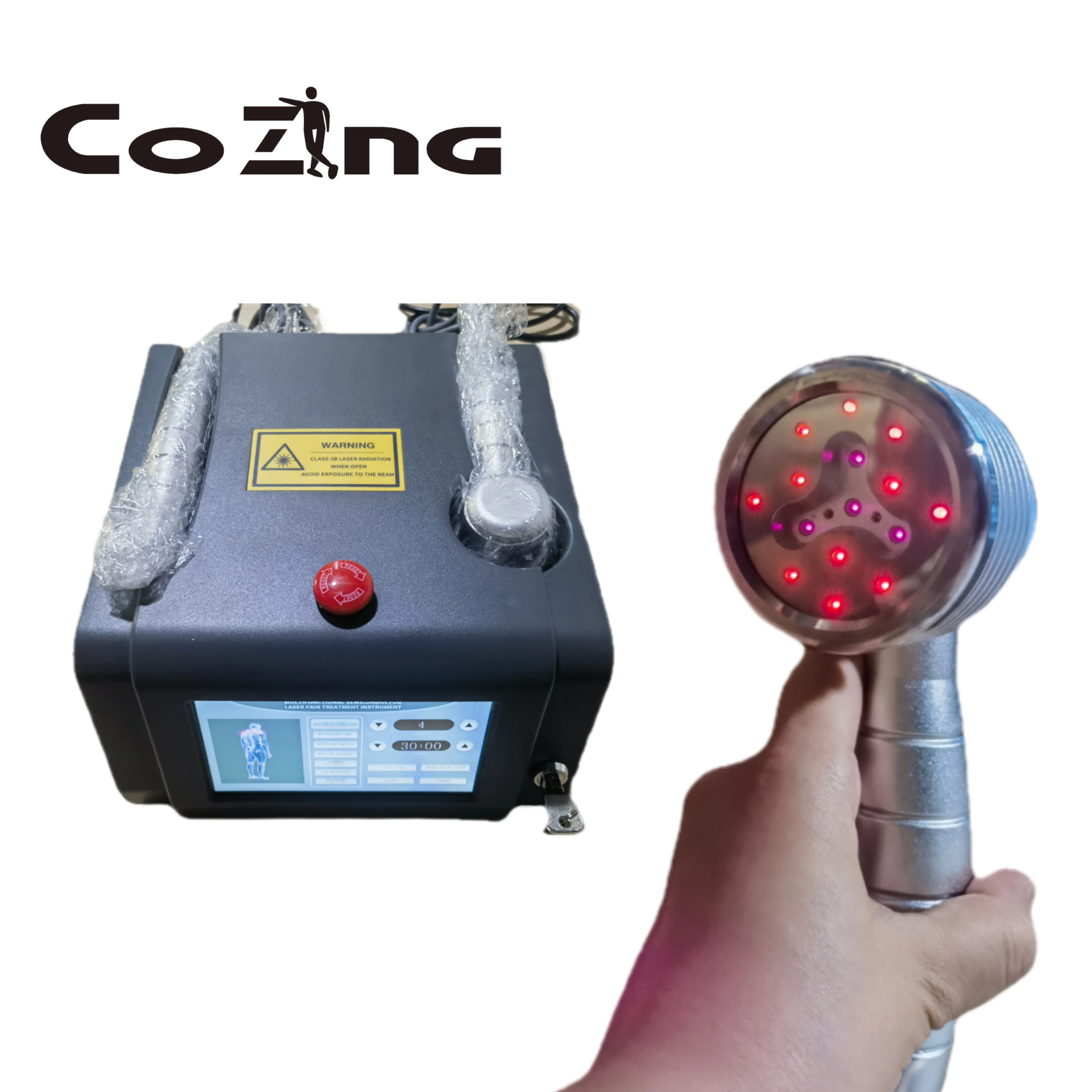 

HLKGO 1055mW 650nm+808nm Cold Laser Therapy for Dogs Human Red Infrared Light Treatment Device for Pain Relief Sports Injuries