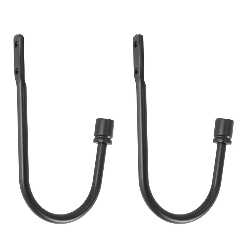 Soporte de Metal para cortinas, ganchos decorativos para cortinas de pared