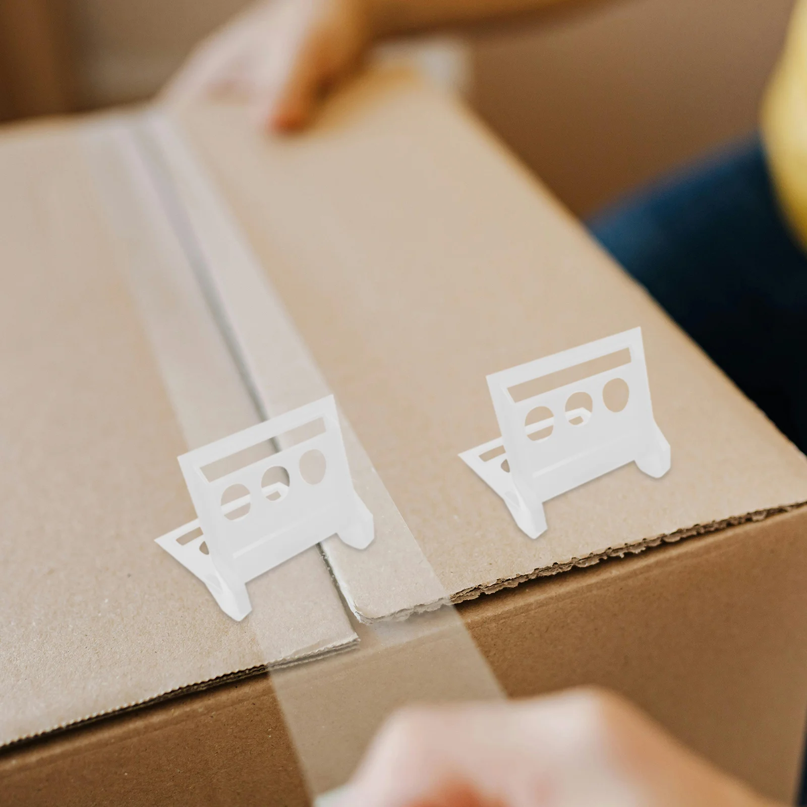 10 قطعة حامي ركن البضائع متعدد الوظائف حافة بلاستيكية الحرس لشاحنة مقطورة مسطحة حافة وحزام الحماية #5