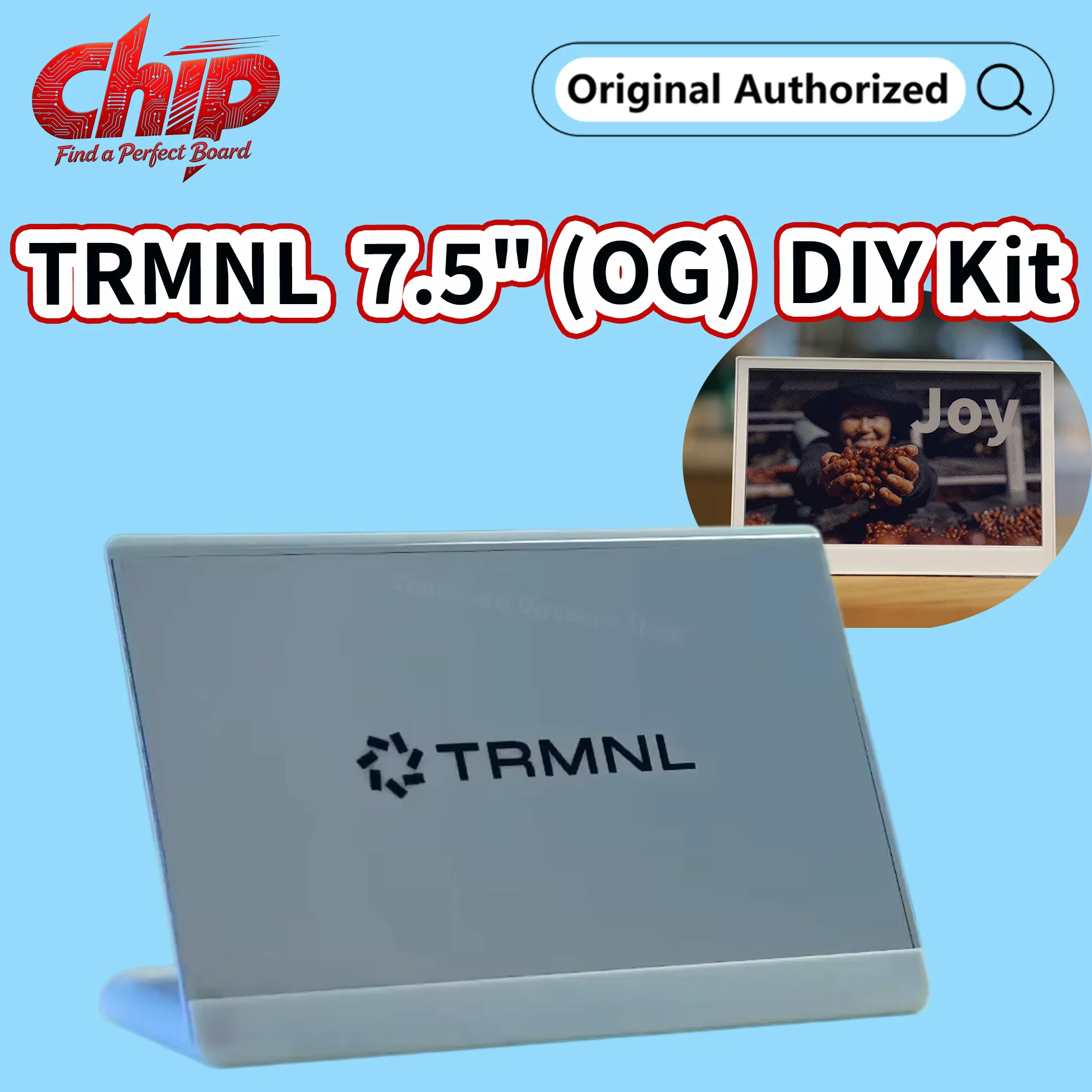 TRMNL BYOD 7.5' (OG) E-Ink Monochrome E-Ink Display 800x480 XIAO ESP32-S3 PLUS Arduino Compatible
