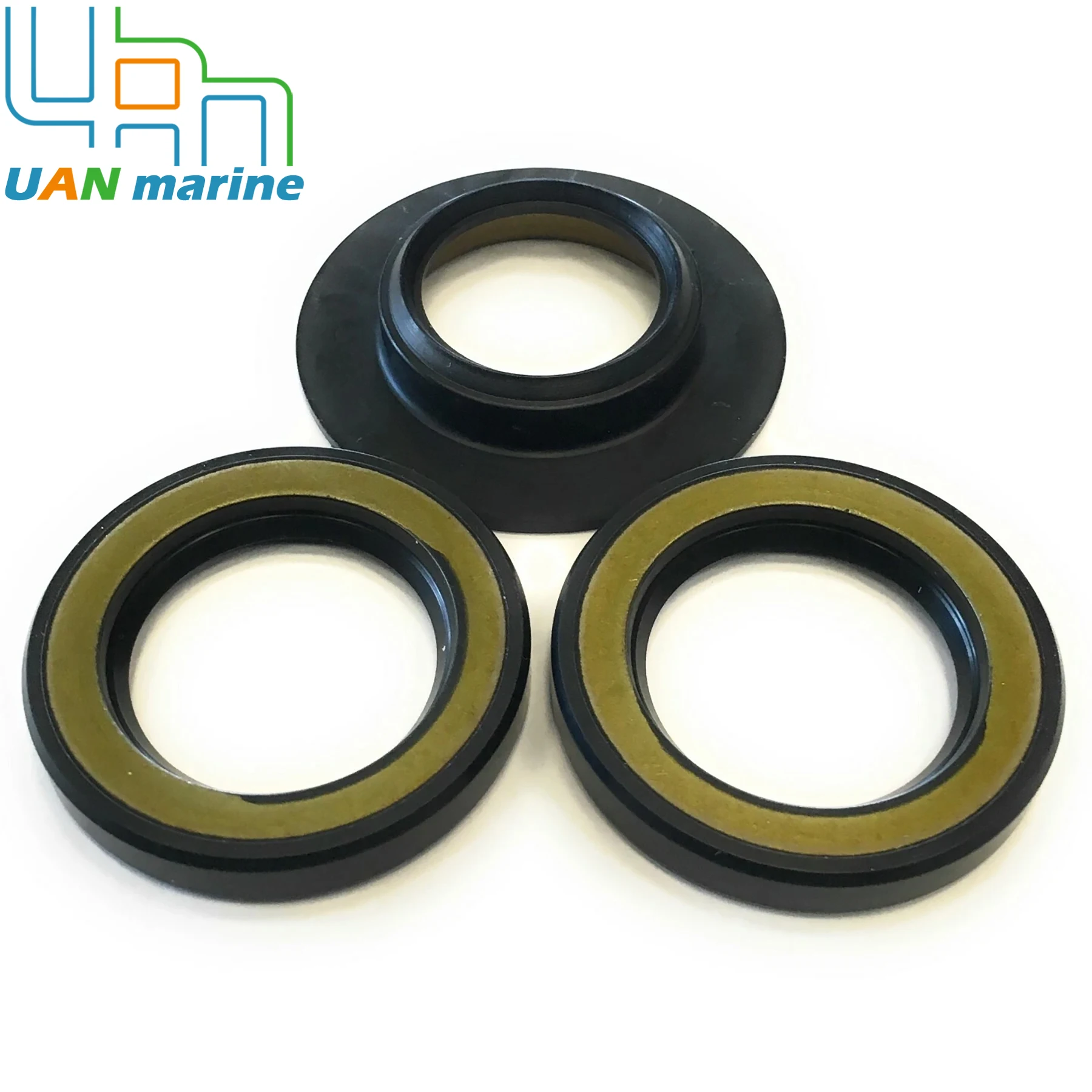 6E5-45344 Water Pump Oil Seal Combo Kit Compatible with Yamaha Mercury F 115 To 300 HP 1984-Up Outboard Engines 931-0128M-16