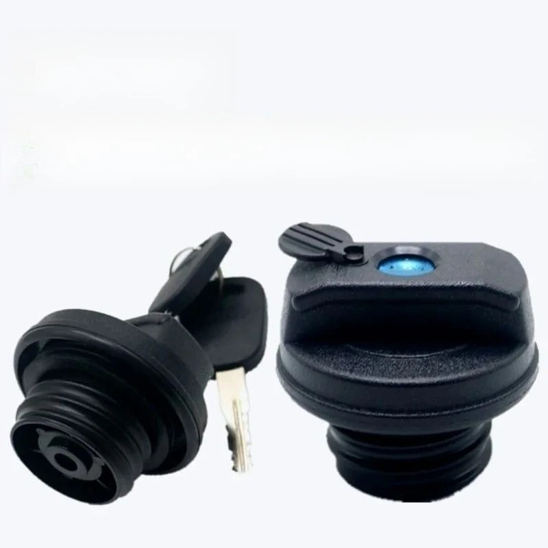 44mm Thread Twist‑Lock Fuel Tank Cap With Keys Compatible with Tractor 554 604 704 Anti‑Theft Tank Cover
