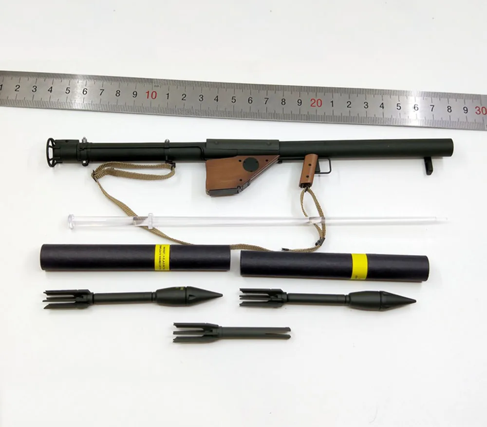 1/6 جندي SS126 الحرب العالمية الثانية الولايات المتحدة 101 كتيبة خاصة من الدرجة الأولى ريان أسلحة صغيرة نموذج M1 غاراند بازوكا المواد البلاستيكية لمحبي