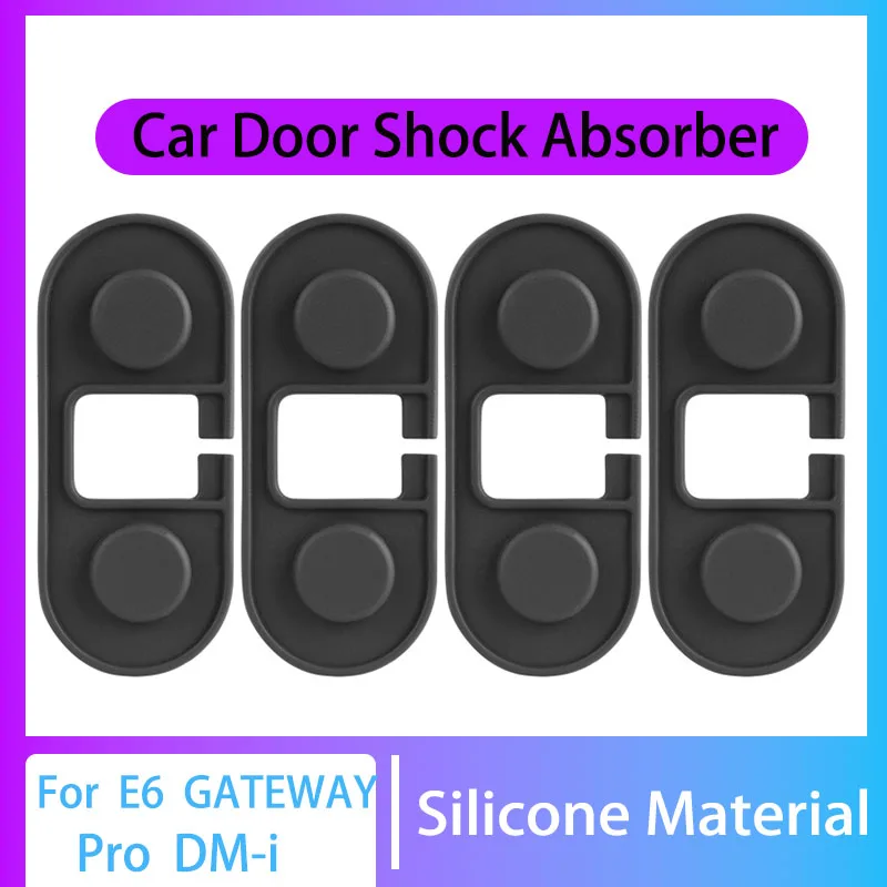 

For BYD E6 Gateway Door Cushioning Protection Mat Door Lock Buckle Silicone Mute Damping Cushion Accessories