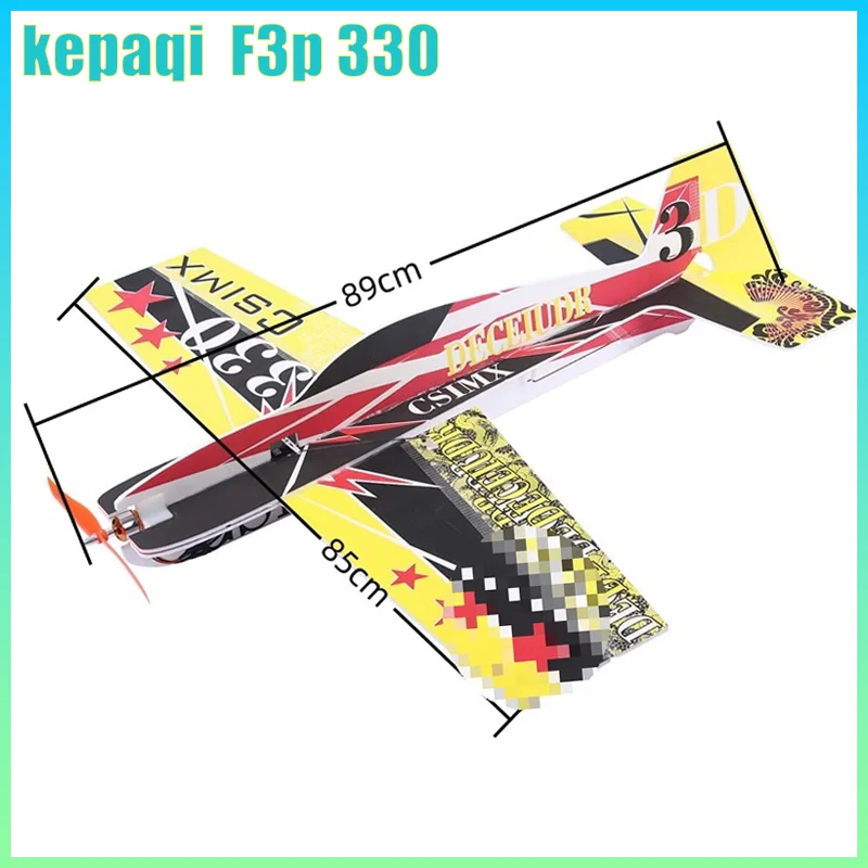 

Kepaqi F3p 330 Crane 3d Machine Stunt Trainer Magic Board Remote Control Aircraft Electric Fall Resistant Fixed Wing Airplane