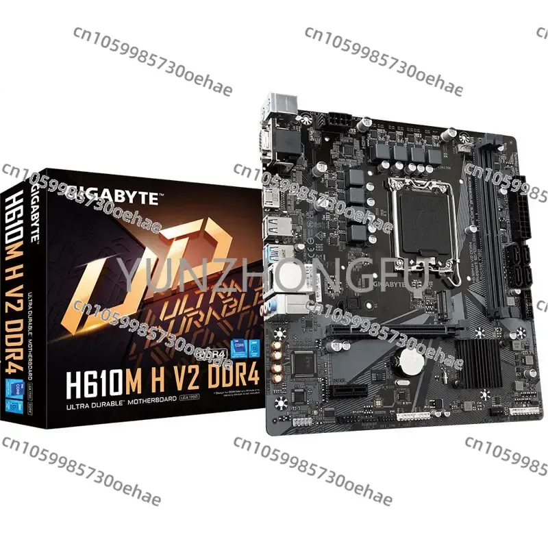 H610m H V2 Ddr4 Motherboard Applicable To 12 Generation/13 Generation Cpu Core 12400f/13400f