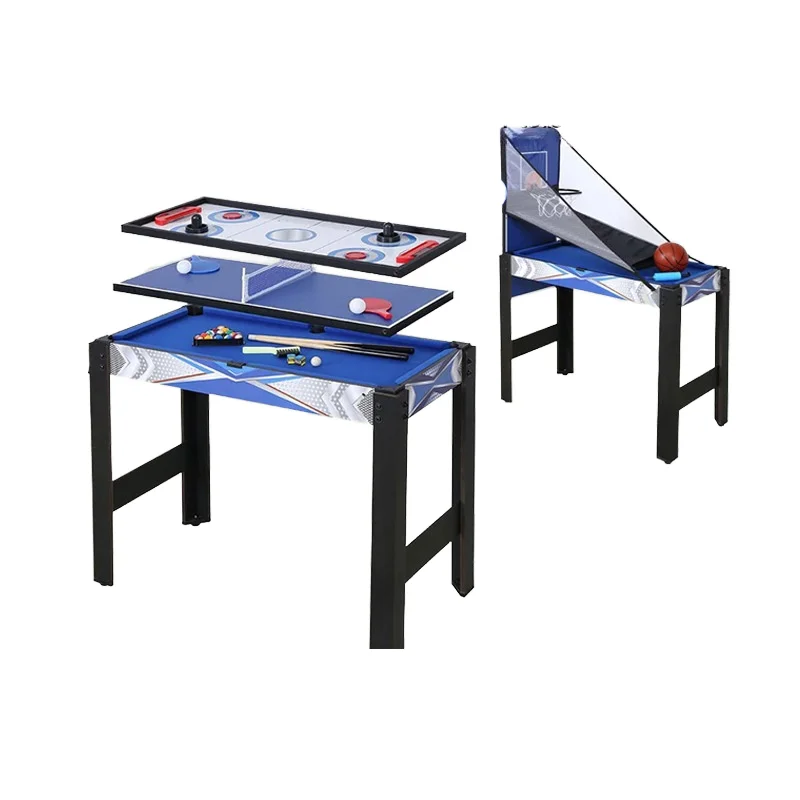 

5-in-1 Multifunctional Game Table Children's Home Table Tennis Archery Basketball Sand Arc Billiard Table MDF