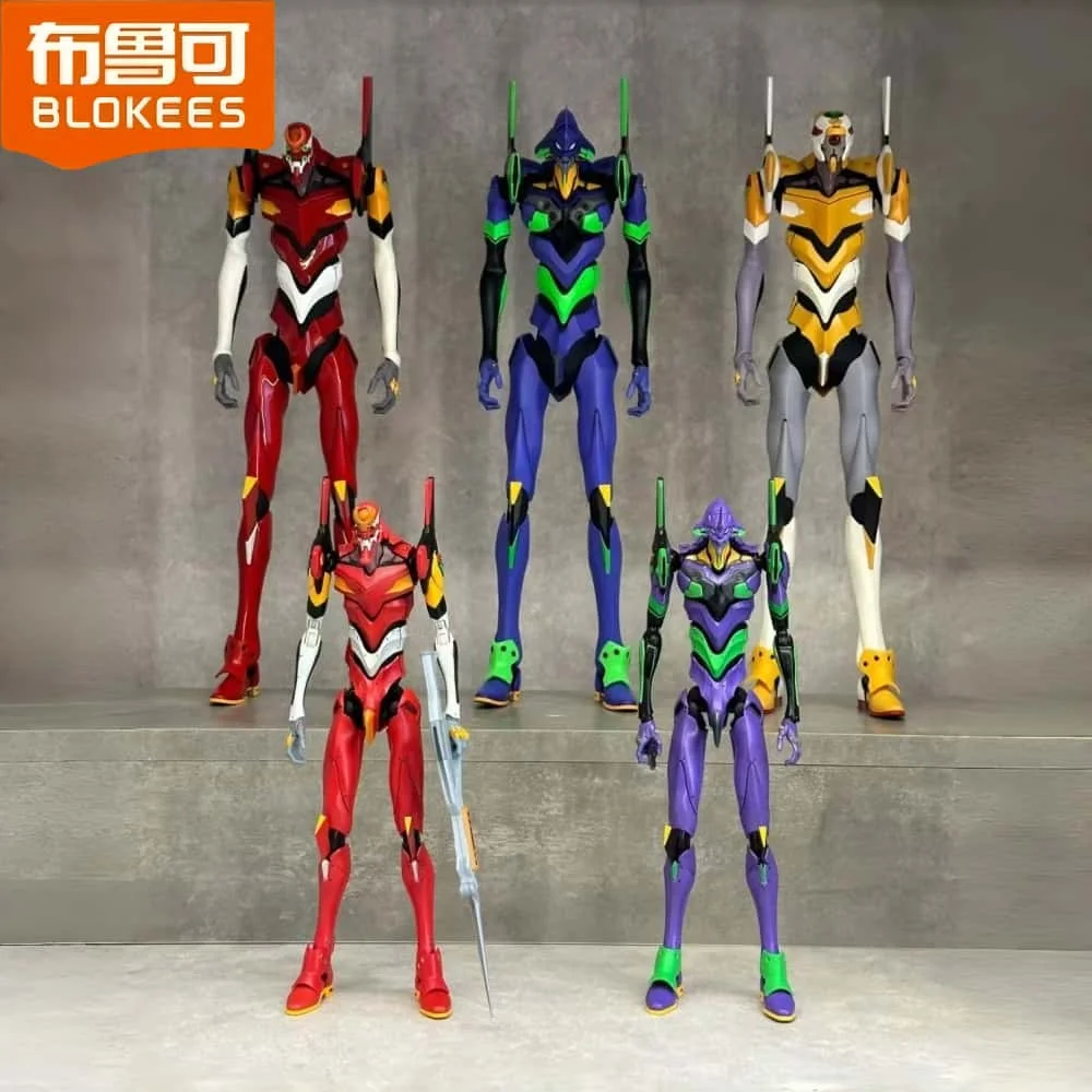 

Строительный блок Blokees, человек, New Century Evangelion EVANGELION-01, подвижная модель персонажа аниме, коллекция игрушек, подарок